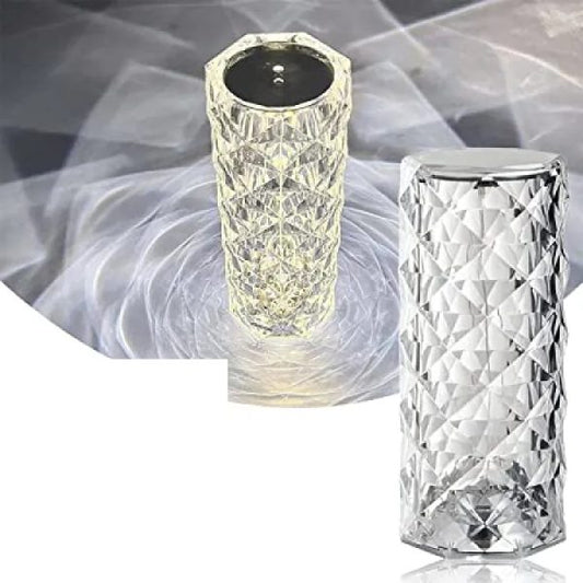 Diamond Rose Crystal Lamp 16 Color Changing Touch Lamp Usb